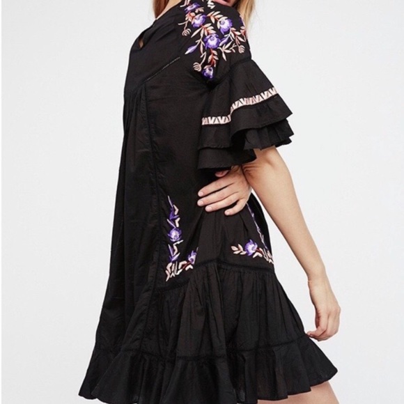 NEW NWT Free People Palvo Dress Black - Picture 3 of 5